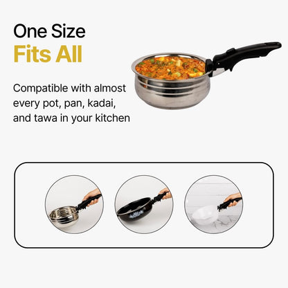 Apnebazaar™ Handle Multipurpose / Removable Handle for Kitchen Cookware